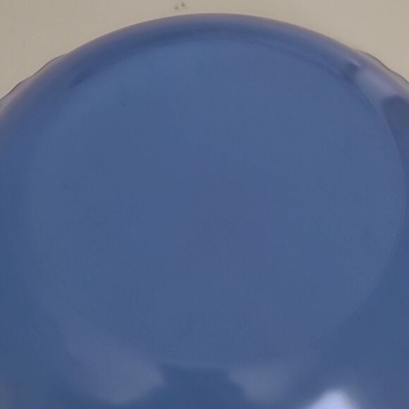 small Scalloped Blue Bowl - Picture 4 of 4